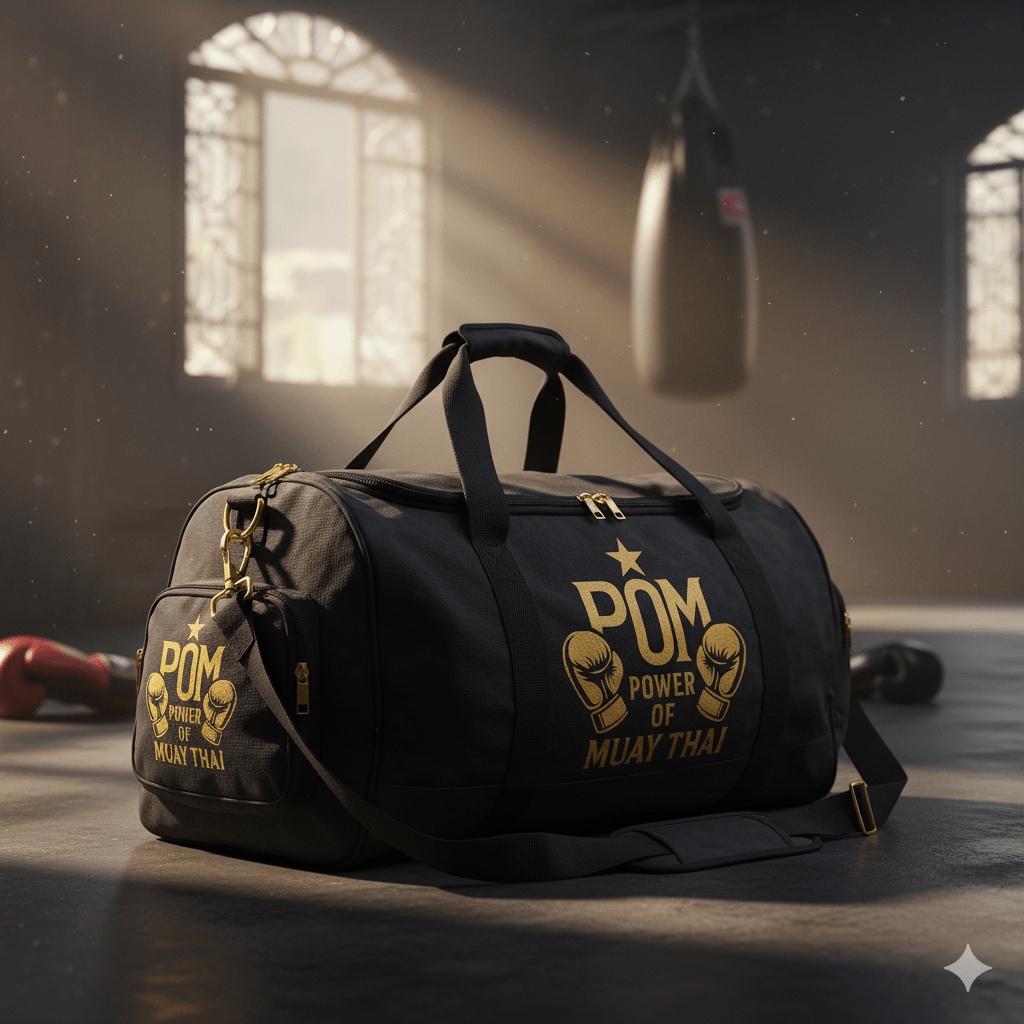 P.O.M Sporttasche (Schwarz/Gold Edition) - P.O.M